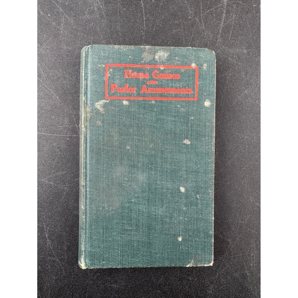 Home‎ Games and Parlor Amusements 1909 Montgomery Ward Book Vintage